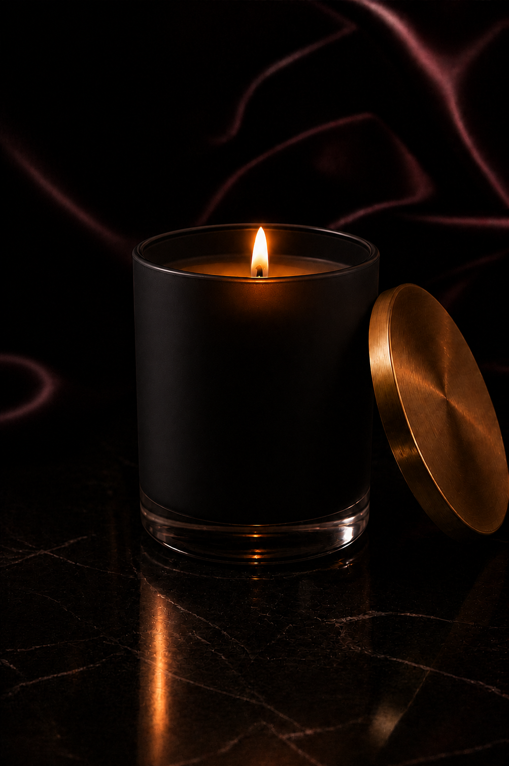 Black Plouto Candle Scented